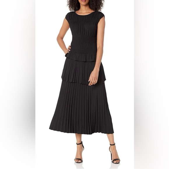 Rebecca Taylor Women's Modal Tiered Dress XS - Picture 1 of 2